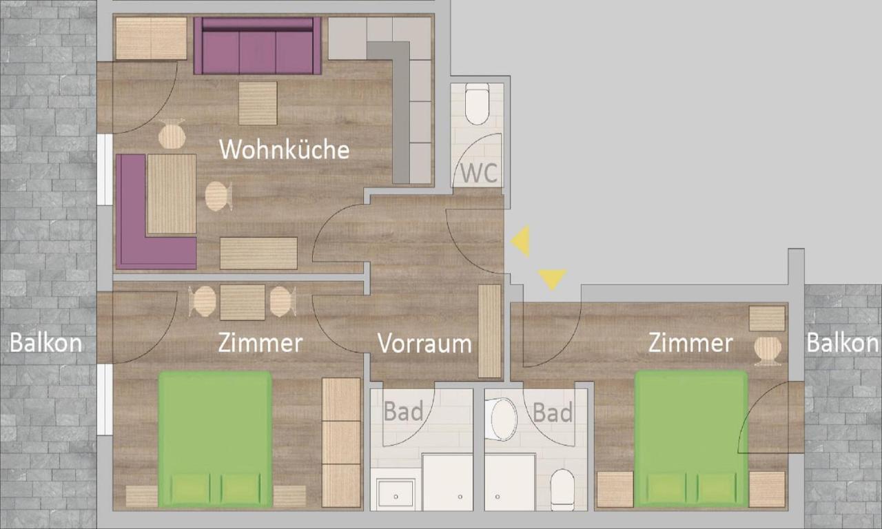 זאלבך הינטרגלם Appartementhaus Daniel מראה חיצוני תמונה
